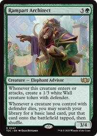 Rampart Architect, Commander: Tarkir: Dragonstorm