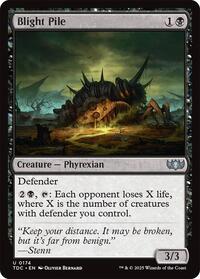 Blight Pile, Commander: Tarkir: Dragonstorm