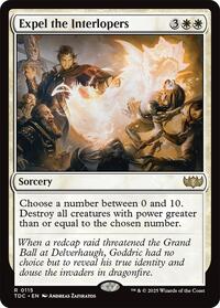 Expel the Interlopers, Commander: Tarkir: Dragonstorm