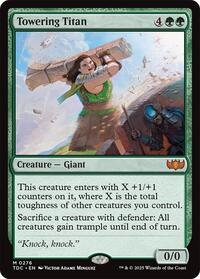 Towering Titan, Commander: Tarkir: Dragonstorm