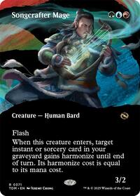 Songcrafter Mage (Borderless), Tarkir: Dragonstorm