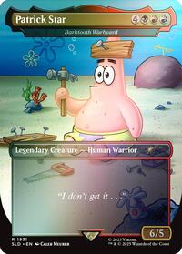 Patrick Star - Barktooth Warbeard (Rainbow Foil), Secret Lair Drop Series