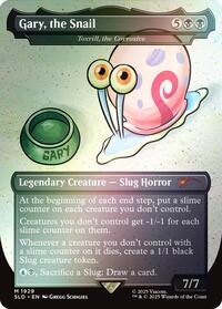 Gary, the Snail - Toxrill, the Corrosive (Rainbow Foil), Secret Lair Drop Series