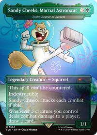 Sandy Cheeks, Martial Astronaut - Toski, Bearer of Secrets (Rainbow Foil), Secret Lair Drop Series