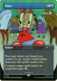 Daze (Rainbow Foil), Secret Lair Drop Series
