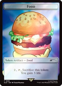 Food Token (1938) (Rainbow Foil), Secret Lair Drop Series