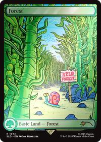 Forest (1943) (Rainbow Foil), Secret Lair Drop Series