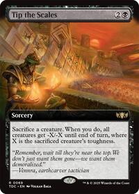 Tip the Scales (Extended Art), Commander: Tarkir: Dragonstorm