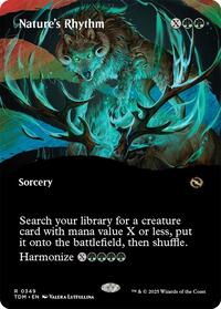 Nature's Rhythm (Borderless), Tarkir: Dragonstorm