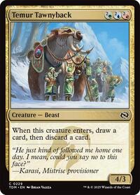 Temur Tawnyback, Tarkir: Dragonstorm