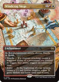 Windcrag Siege (Borderless), Tarkir: Dragonstorm
