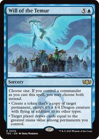 Will of the Temur, Commander: Tarkir: Dragonstorm