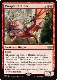 Parapet Thrasher, Commander: Tarkir: Dragonstorm