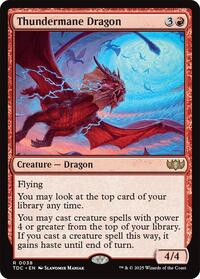 Thundermane Dragon, Commander: Tarkir: Dragonstorm