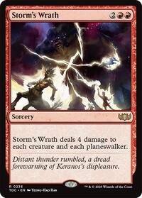 Storm's Wrath, Commander: Tarkir: Dragonstorm