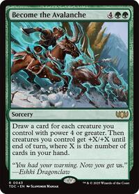 Become the Avalanche, Commander: Tarkir: Dragonstorm