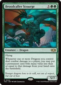 Broodcaller Scourge, Commander: Tarkir: Dragonstorm