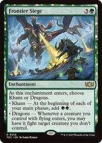 Frontier Siege, Commander: Tarkir: Dragonstorm