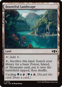 Bountiful Landscape, Commander: Tarkir: Dragonstorm
