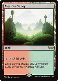 Mossfire Valley, Commander: Tarkir: Dragonstorm