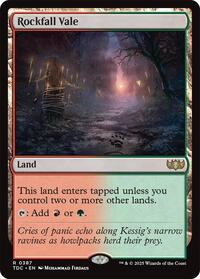 Rockfall Vale, Commander: Tarkir: Dragonstorm
