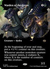 Warden of the Grove (Borderless), Tarkir: Dragonstorm