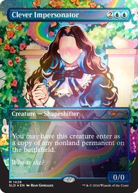 Clever Impersonator (Rainbow Foil), Secret Lair Drop Series