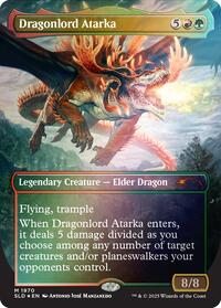 Dragonlord Atarka (Rainbow Foil), Secret Lair Drop Series