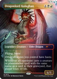 Dragonlord Kolaghan (1972) (Rainbow Foil), Secret Lair Drop Series