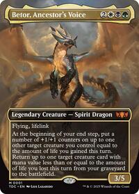 Betor, Ancestor's Voice (Borderless), Commander: Tarkir: Dragonstorm