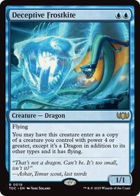 Deceptive Frostkite, Commander: Tarkir: Dragonstorm