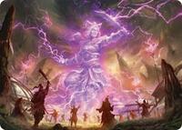 Smile at Death Art Card (4/54), Art Series: Tarkir: Dragonstorm