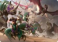 United Battlefront Art Card (5/54), Art Series: Tarkir: Dragonstorm