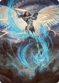 Elspeth, Storm Slayer Art Card (49/54), Art Series: Tarkir: Dragonstorm