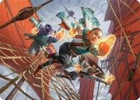 Aligned Heart Art Card (52/54), Art Series: Tarkir: Dragonstorm