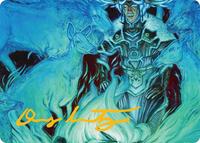 Unending Whisper Art Card (9/54) (Gold-Stamped Signature), Art Series: Tarkir: Dragonstorm