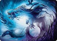 Roiling Dragonstorm Art Card (33/54), Art Series: Tarkir: Dragonstorm
