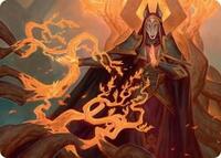Abzan Devotee Art Card (10/54), Art Series: Tarkir: Dragonstorm