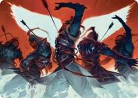 Desperate Measures Art Card (11/54), Art Series: Tarkir: Dragonstorm