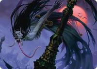 Qarsi Revenant Art Card (12/54), Art Series: Tarkir: Dragonstorm