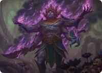 Rot-Curse Rakshasa Art Card (13/54), Art Series: Tarkir: Dragonstorm