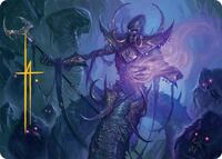 Sidisi, Regent of the Mire Art Card (14/54) (Gold-Stamped Signature), Art Series: Tarkir: Dragonstorm