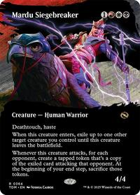 Mardu Siegebreaker (Borderless), Tarkir: Dragonstorm