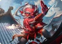 Devoted Duelist Art Card (15/54), Art Series: Tarkir: Dragonstorm
