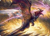 Stormscale Scion Art Card (17/54), Art Series: Tarkir: Dragonstorm