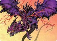 Stormshriek Feral Art Card (35/54), Art Series: Tarkir: Dragonstorm