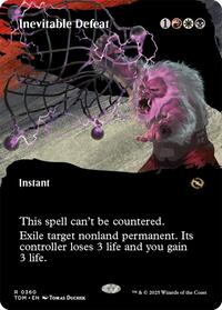 Inevitable Defeat (Borderless), Tarkir: Dragonstorm