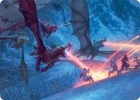 Dragonback Assault Art Card (22/54), Art Series: Tarkir: Dragonstorm