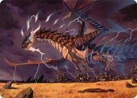 Neriv, Heart of the Storm Art Card (25/54), Art Series: Tarkir: Dragonstorm