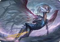 Shiko, Paragon of the Way Art Card (37/54) (Gold-Stamped Signature), Art Series: Tarkir: Dragonstorm